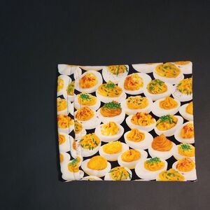 Tablet Deviled Egg Print Case Cloth Holder